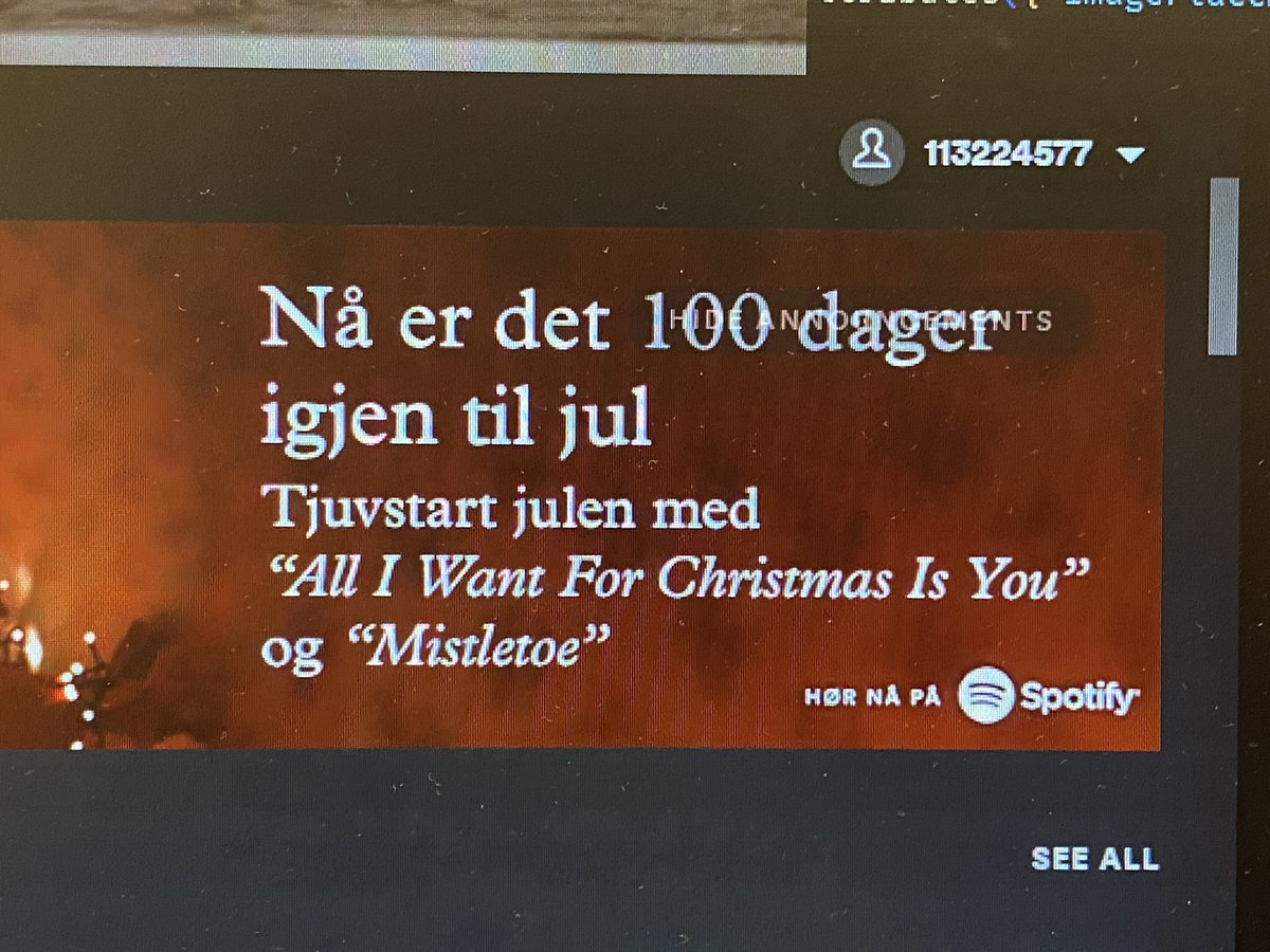 _michaljan's tweet photo. Seriously, @Spotify? It's September, serve me rather "Harvest Moon" or "Fields of Gold". https://t.co/OqtPkYAY5D