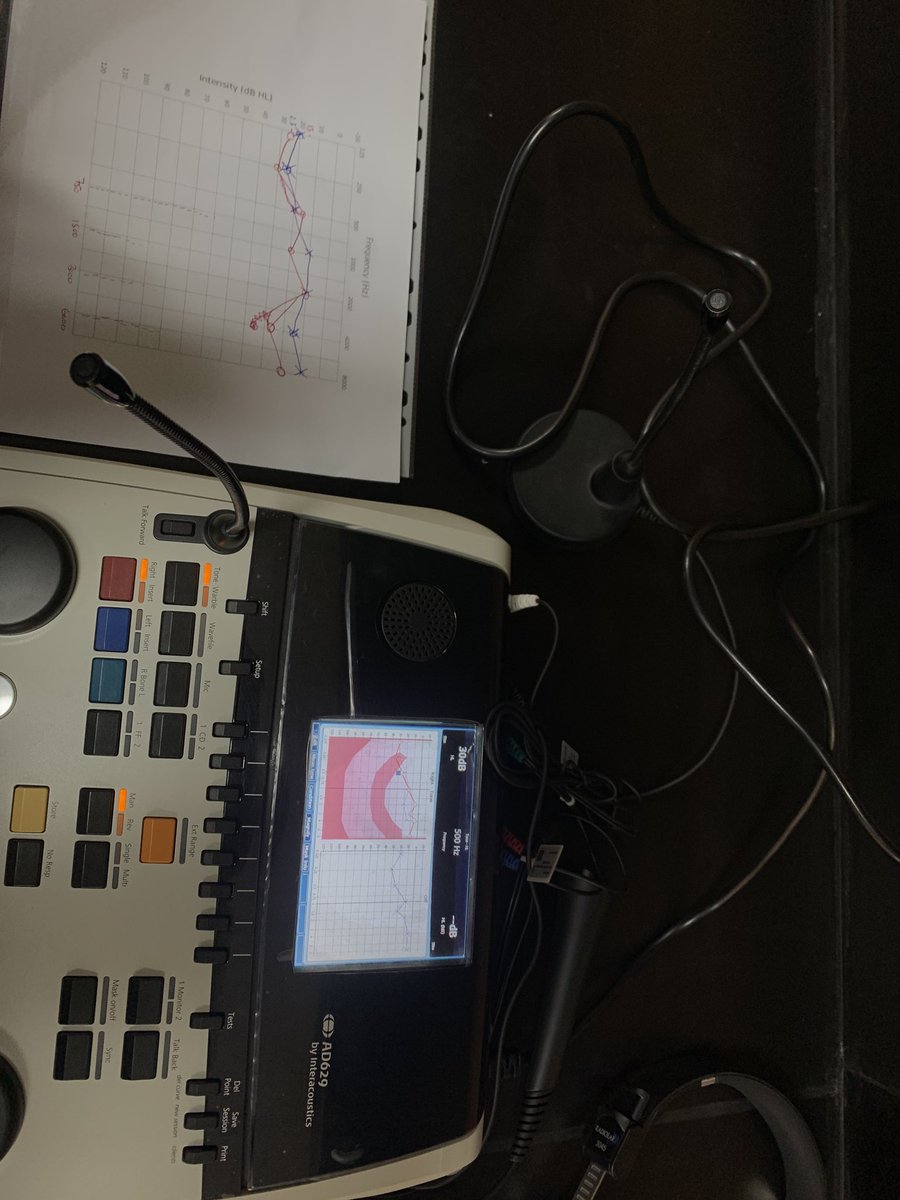 ejq_9's tweet photo. اكثر يوم استمتعت فيه الجامعه ✨
#Audiology #audiometer https://t.co/D0BSw6ibwV