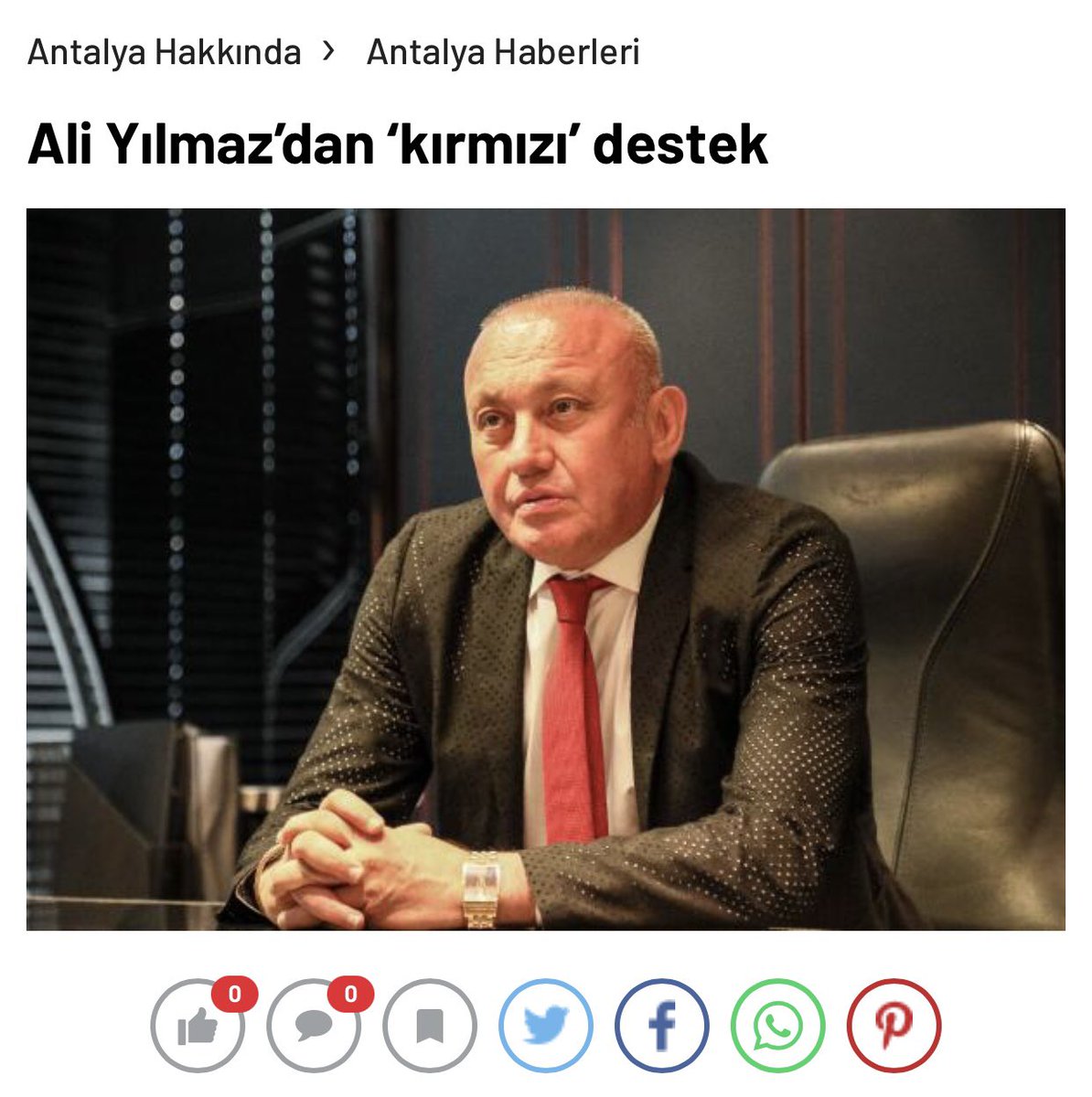 Teşekkürler <a href="/HakkindaAntalya/">Antalya Hakkinda</a> 

antalyahakkinda.com/ali-yilmazdan-…

#14gruppetrolculer
#antalyakırmızıpetrol 
#kırmızı #antalyaiçinkirmizi