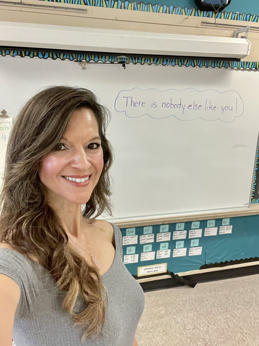 melanie_korach's tweet photo. Today’s #mentalhealth message: There is nobody else like you! This week students are thinking about how they are unique &amp; writing about it. We will reflect on this often throughout the year. There have been some amazing “Aha” moments. So wonderful to see! #StarfishClub https://t.co/20qMk6XfUh