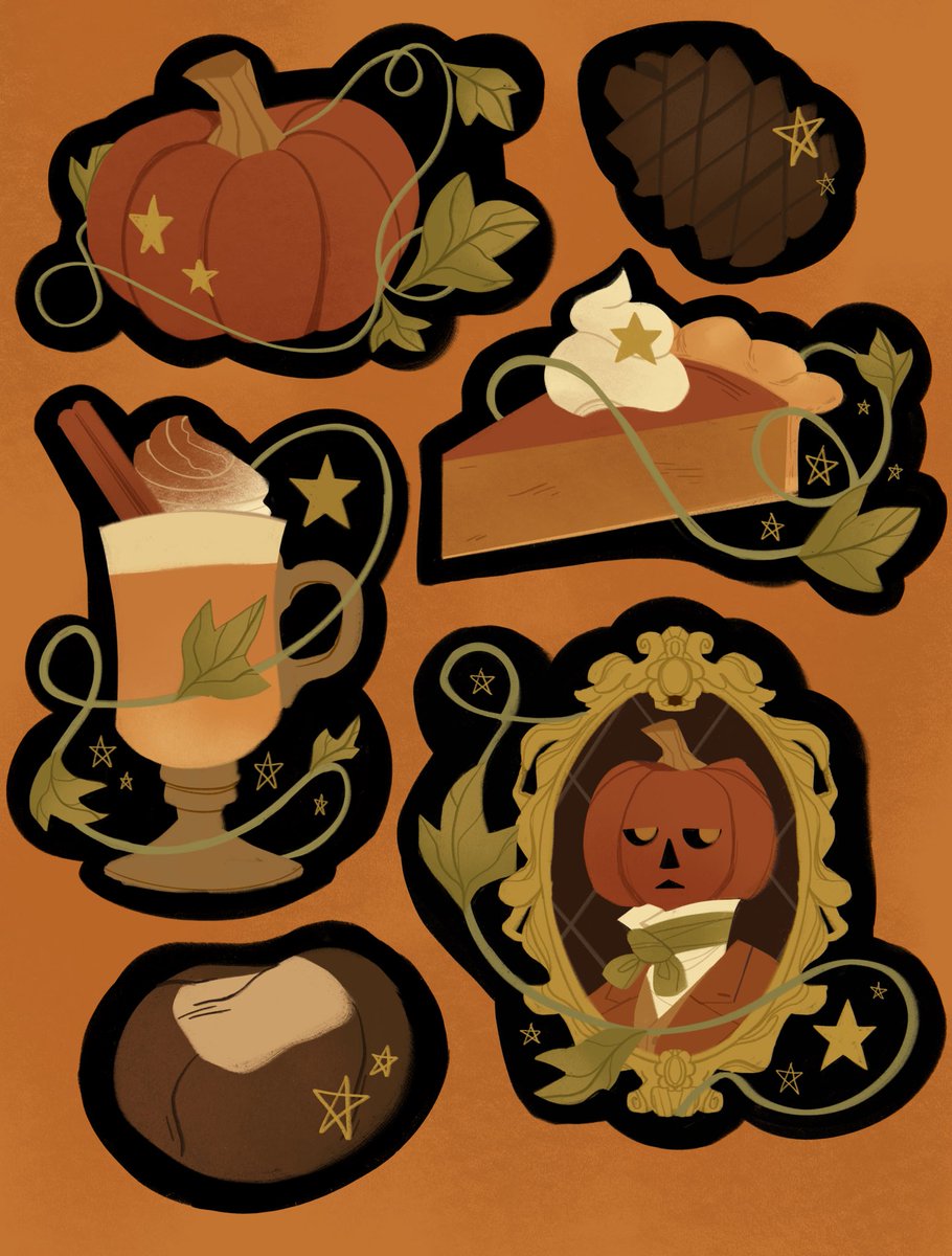 nooskadraws's tweet photo. pumpkins? for autumn? groundbreaking 🧡✨🎃 https://t.co/KvMzLSsP0E