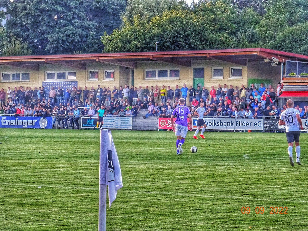 leintaeler's tweet photo. Stadion an der Humboldtstraße - SV Bonlanden - TSV Bernhausen 1:1 (Landesliga Württemberg Staffel 2, 09.09.2022)

#groundhopping, #nonleague, #filderstadt, #bolanden #svbonlanden #tsvbernhausen #7liga, #stadionanderhumboldtstraße #landesliga, #bernhausen #derby #filderderby https://t.co/EetzU4EZFt