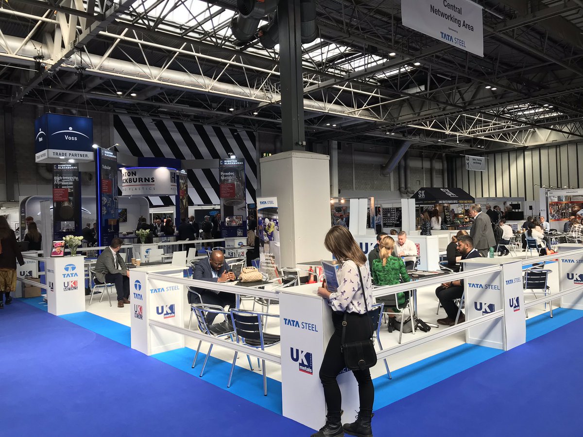 ElenTata's tweet photo. Great to be with like minded people #ukmetalsexpo,  looking at forging a #sustainable future together and accelerating the #Green Industrial Revolution https://t.co/gHj2nM7gah
