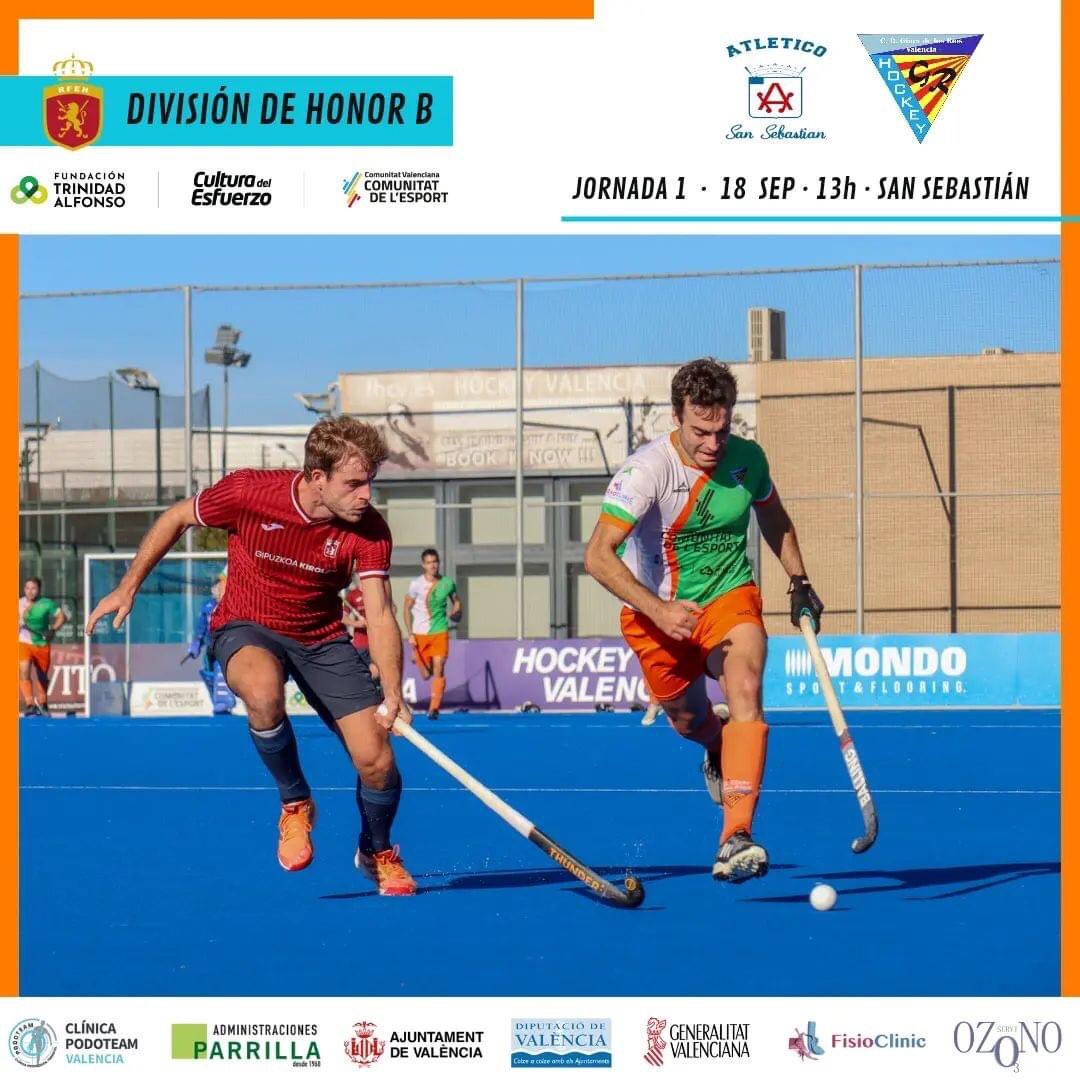 Este fin de semana empieza la liga de #hockeyDHB 
𝐒𝐄𝐍𝐈𝐎𝐑 𝐅𝐄𝐌𝐄𝐍𝐈𝐍𝐎 
🆚 <a href="/cdterrassa1910/">CD Terrassa Hockey</a> 
🗓️ 17/09
⌚ 15:00h
📍Terrassa
𝐒𝐄𝐍𝐈𝐎𝐑 𝐌𝐀𝐒𝐂𝐔𝐋𝐈𝐍𝐎
🆚 <a href="/ClubAtleticoSS/">Club Atlético SS</a> 
🗓️ 18/09
⌚ 13:00h
📍 San Sebastián 
¡Mucha suerte y buen juego! 🏑💪
#comunitatesport