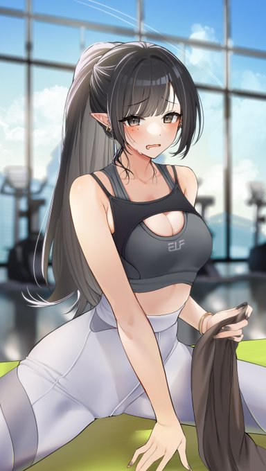 ギブ!も～むりっ!休憩しよぉ…? 