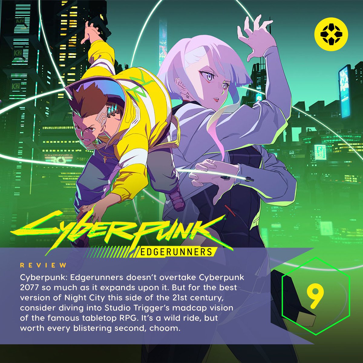 Cyberpunk: Edgerunners Review - IGN