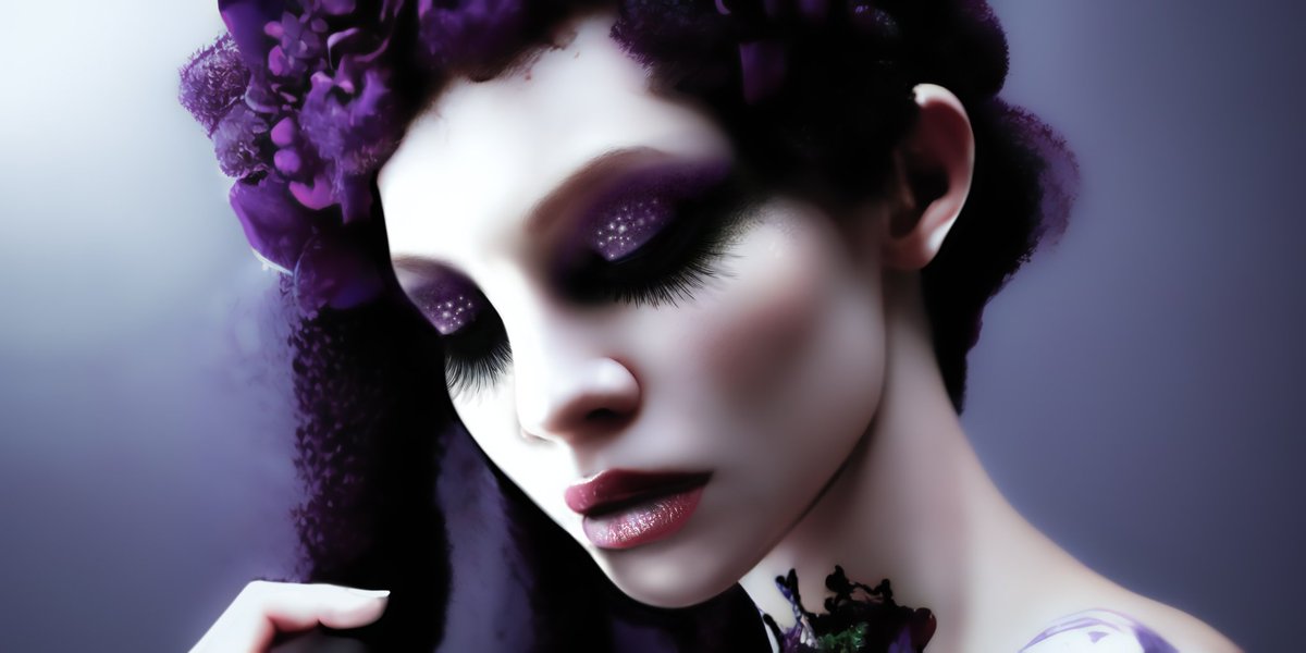 MapleNft's tweet image. I minted my new nft called "Monica" on @foundation 
From "The Seductive Night" collection.  🟣🍁
#portrait #digitalart #painting #purple #Cryptos #NFTCommuntiy
#NFTs #fantasy
foundation.app/@Maple/maple/1