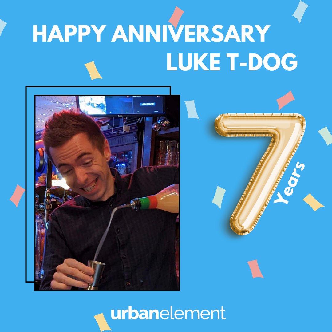 Happy 7th UE Anniversary to LukeT-Dog!

Luke joined as one of our very first Social Media Executives. Fast forward to today, we're incredibly lucky to have him lead our marketing department as Digital Marketing Manager.

Thank you so much for everything you do &amp; bring to UE!