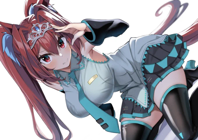 初音ミクさん(大嘘)#ウマ娘 