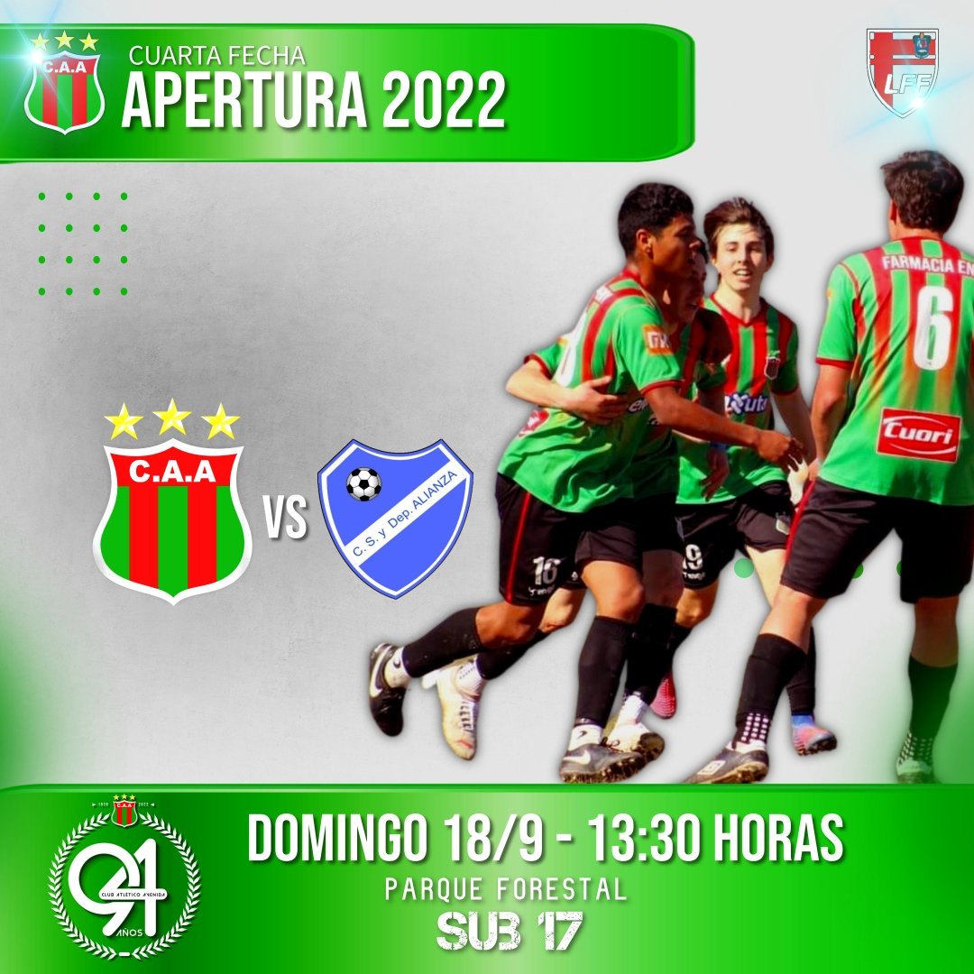 club_avenida's tweet photo. #Sub17 🟢🔴 #Fijacion #4taFecha https://t.co/nJdBKCIapL