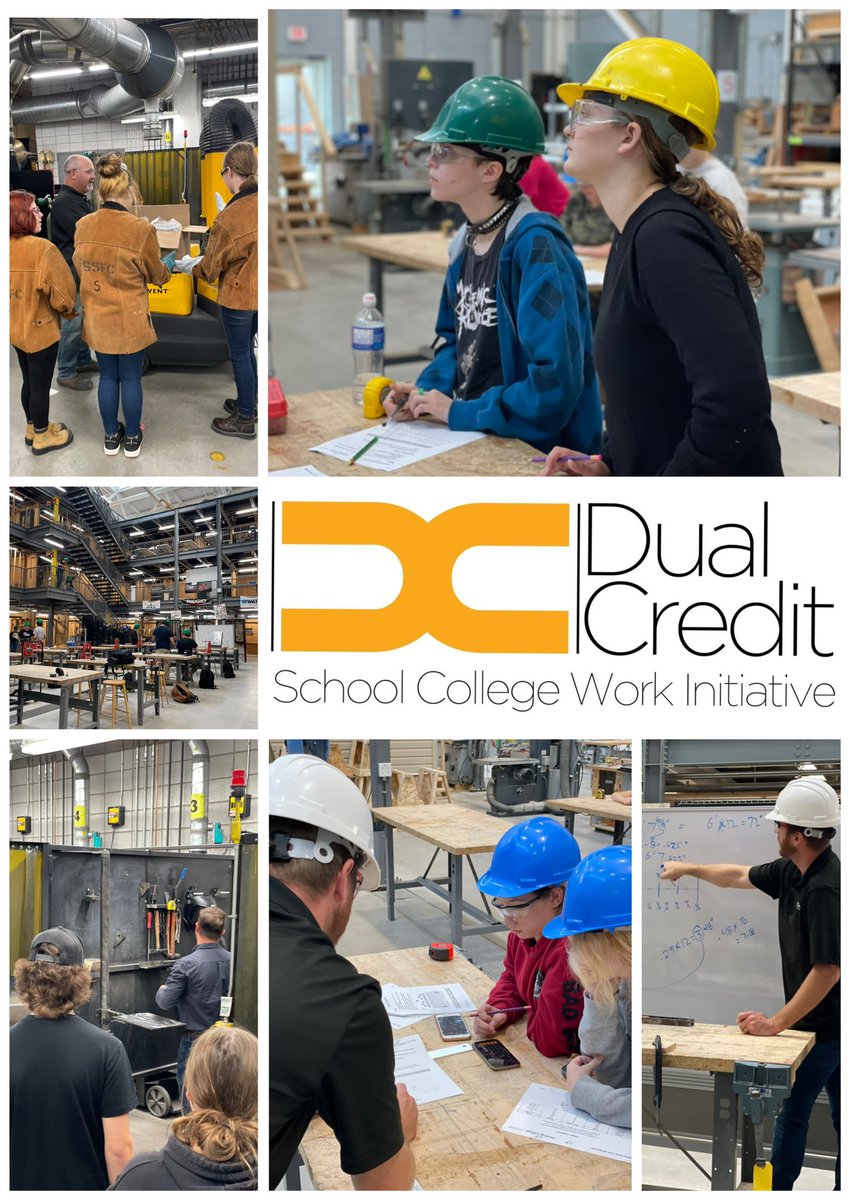 KatiePellerin's tweet photo. Dual credit courses have started! Incredible to see grade 12 @tldsb students learning &amp; engaged during their first @FlemingCollege course #tldsbpathways @TLDSBEquity @Kim_Williams2 @TLDSB_Pathways @TLDSBEL https://t.co/XjZ3FaXGJn