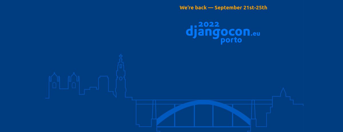 Rendez-vous du 21 au 25 septembre à Porto ou en visio pour les <a href="/DjangoConEurope/">DjangoCon Europe</a> : makina-corpus.com/django/djangoc…. <a href="/SebCorbin/">Sebastien Corbin</a> y donnera une conférence le 23 septembre intitulée "A use of case implementing Domain-Driven Design (DDD) in Django".
#django <a href="/djangocong/">Rencontres Django</a>