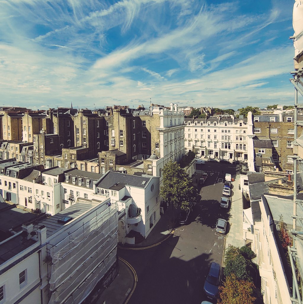 _Mirko_Russo's tweet photo. Back on site, it's always amazing to see the city from the top! #London #architecture #interiordesign #refurbishment #landscape #Gloucesteroad #hideparkcorner https://t.co/WQArU6U2xr