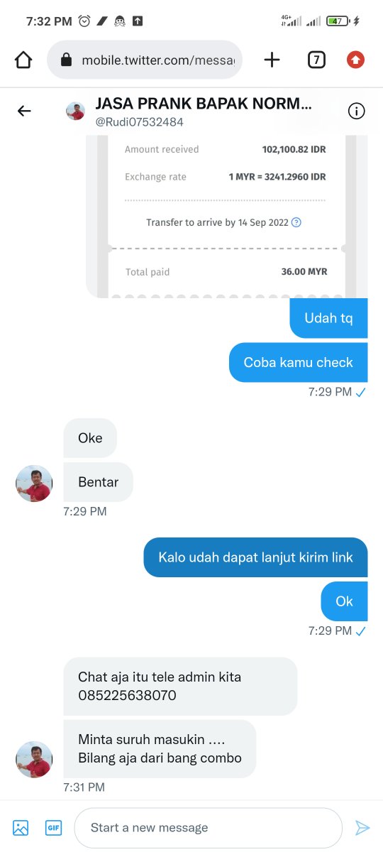 Kilonguih's tweet photo. @octa14028289 @adisandro11 Tolong viral akaun ini, dasar penipu anjir. Ayoo tweet biar ga pada rame di tipu sama akaun ini https://t.co/gAodl7w7Kx