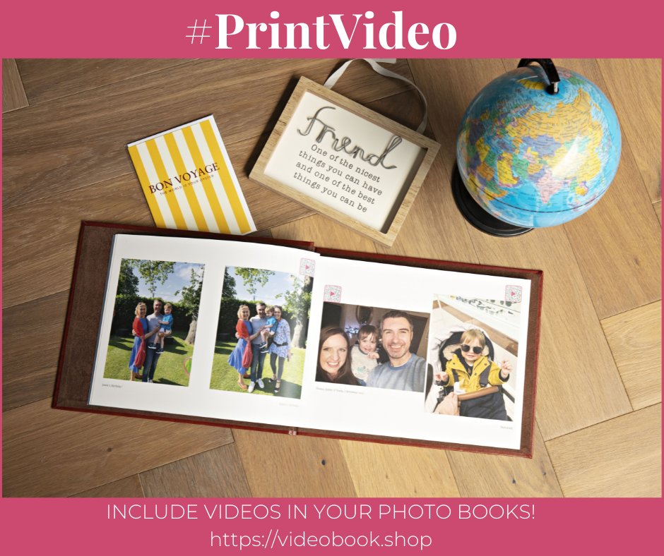 VideoBookShop's tweet photo. Launching on Kickstarter on the 4th Oct. 2022.
Get up to 40% off when you you sign up to our newsletter!

https://t.co/1gd4PjQu9Y

#PrintVideo #VideoBook.shop #Photobook #UniqueGifts https://t.co/BYwiojyZBV