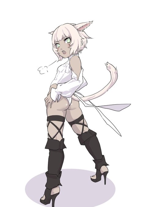 ママにリーンコスさせたらぴちぴちやな!ははは!  ...のハズが手元が狂った 