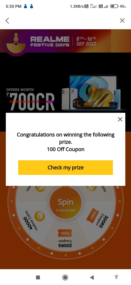Kumarkd129's tweet photo. @realmecareIN @realmeIndia 
Atleast Don't Make Fool On This Festival Season.
You've Added Games For Win Realme Coins &amp; Coupons But You Set A Fix Reward For (Rs.100 Coupon) Which Is Not Applicable On Mobiles.

I Played Several Of Time But No Different Rewards #Gareeb

Do Some Good https://t.co/W2voPk2Ann