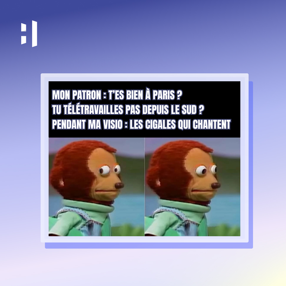 Quand tu ne peux pas #télétravailler d'où tu veux et que la #nature te #trahit.