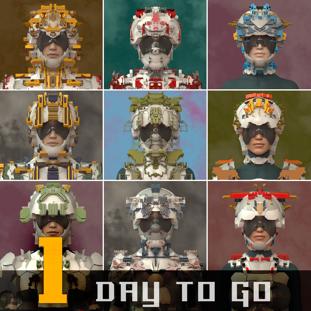 🚀️ 10k #SolanaNFTs - 24 hours to launch
📅 #freemint - 15 Sep 2022 12:00 UTC
❤️ #NFTs #NFTCommunity