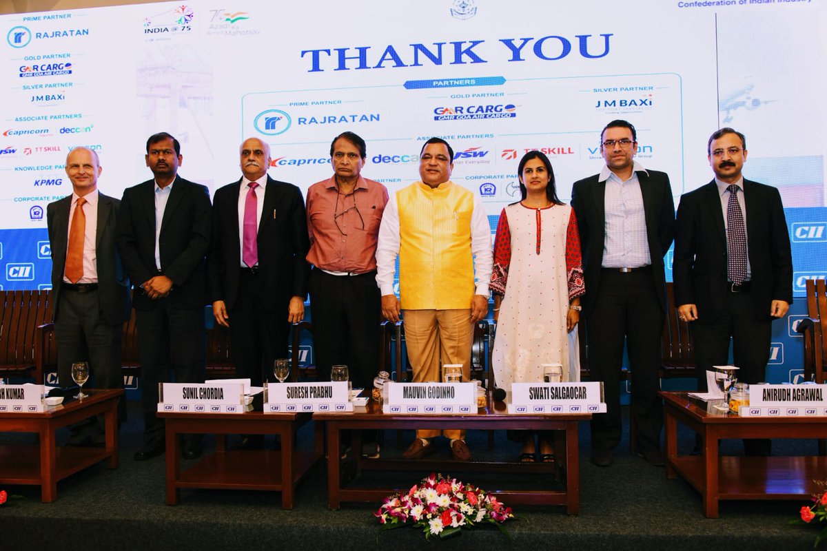 CII4WR's tweet photo. Shri @MauvinGodinho, Hon'ble Minister for Transport, Industries, Panchayati Raj, Trade and Commerce, Protocol & Hospitality Govt of Goa ,addr at 8th Edition of CII Goa Conference on #Logistics at #CidadeDeGoa, #DonaPaula.
@goacm @CIIEvents @sunilchordia63 https://t.co/jN1QmIGJe7