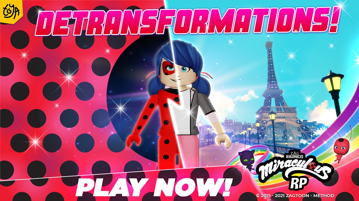 Toya Play on X: ✨ Miraculous RP WEEKLY UPDATE ✨ 🐞 Ladybug's