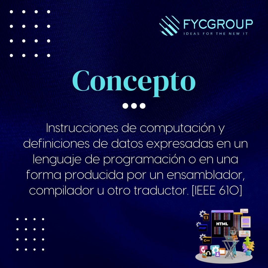 fycgroup's tweet photo. 📖Conoce con #FYCGroup la #TerminologiadePruebas en español 👩🏫 de #ISTQB
Código (Code)
#Semanadelprogramador #diadelprogramador #Developers #IngenieriadeSistemas #Calidad #PruebasDeSoftware #Softwaretesting https://t.co/vLRXqVsKSx