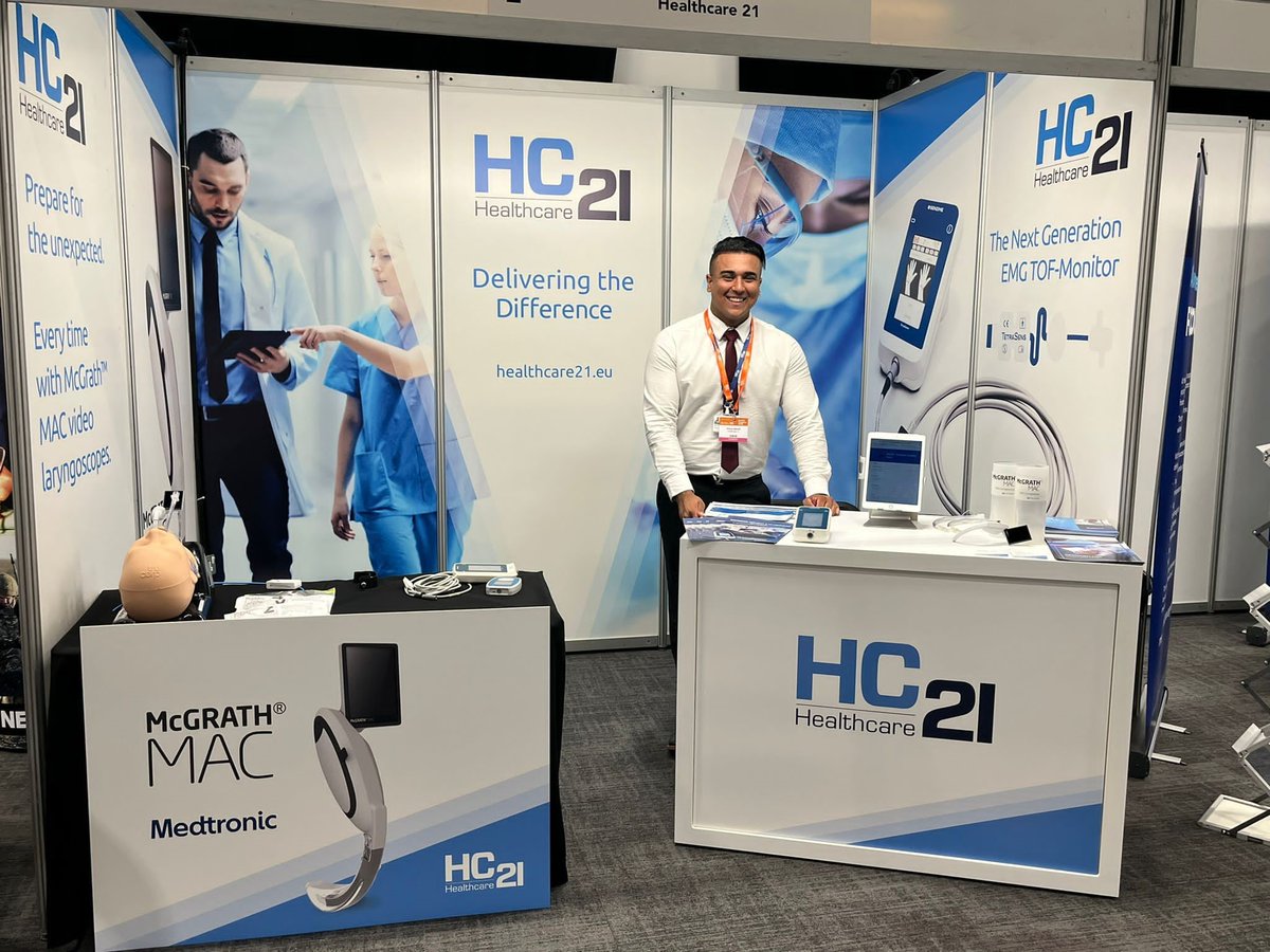 Delighted to be here at the Association of Anaesthetists Annual Congress today in the ICC, Belfast! Feel free to call by if you are in attendance! 
<a href="/bolgerS/">shelley</a> 

#AAGBI  #HC21 #Belfast #Criticalcare #Mcgrathmac