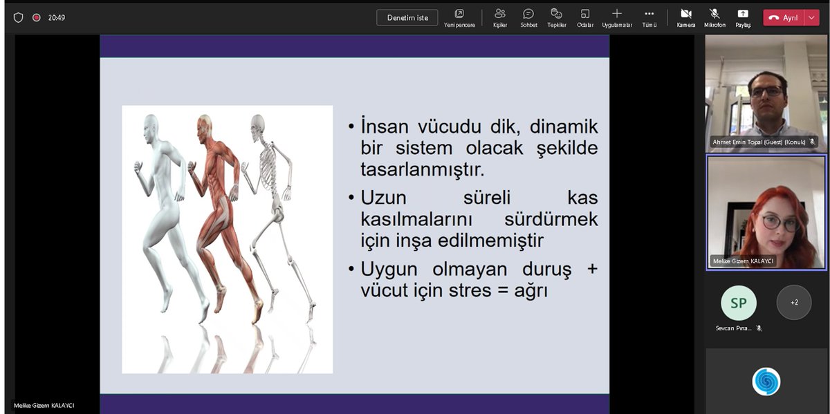 bauclt's tweet photo. Oryantasyon &amp; Eğitimimizin sonunda; Öğr. Gör. Berkay Eren Pehlivanoğlu ile "Ofis Egzersizleri" ve Öğr. Gör. Gizem Melike Kalaycı ile "Ofis Ergonomisi" eğitimlerini tamamladık! 
Katılım gösteren tüm hocalarımıza teşekkür ederiz ve sağlıklı,başarı dolu bir akademik yıl dileriz #CLT https://t.co/nQORzQqWfB