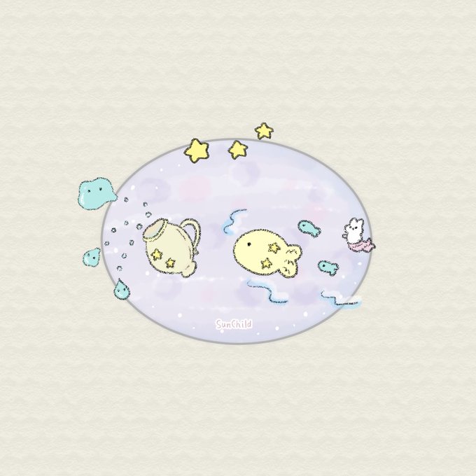 みずがめ座のtwitterイラスト検索結果