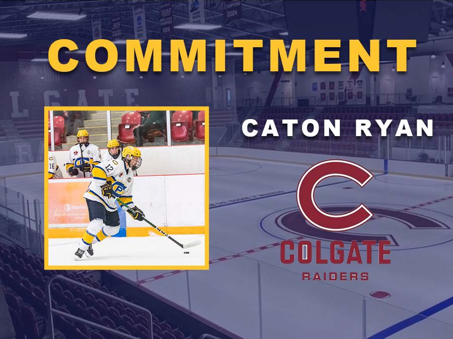 We are incredibly proud to announce our very own 2006 Fwd Caton Ryan has announced his commitment to play Division 1 hockey for <a href="/ColgateMIH/">Colgate Men's Hockey</a> . A big congrats to both Cato and his family from all of us here in CPC #cpcstyle #factory