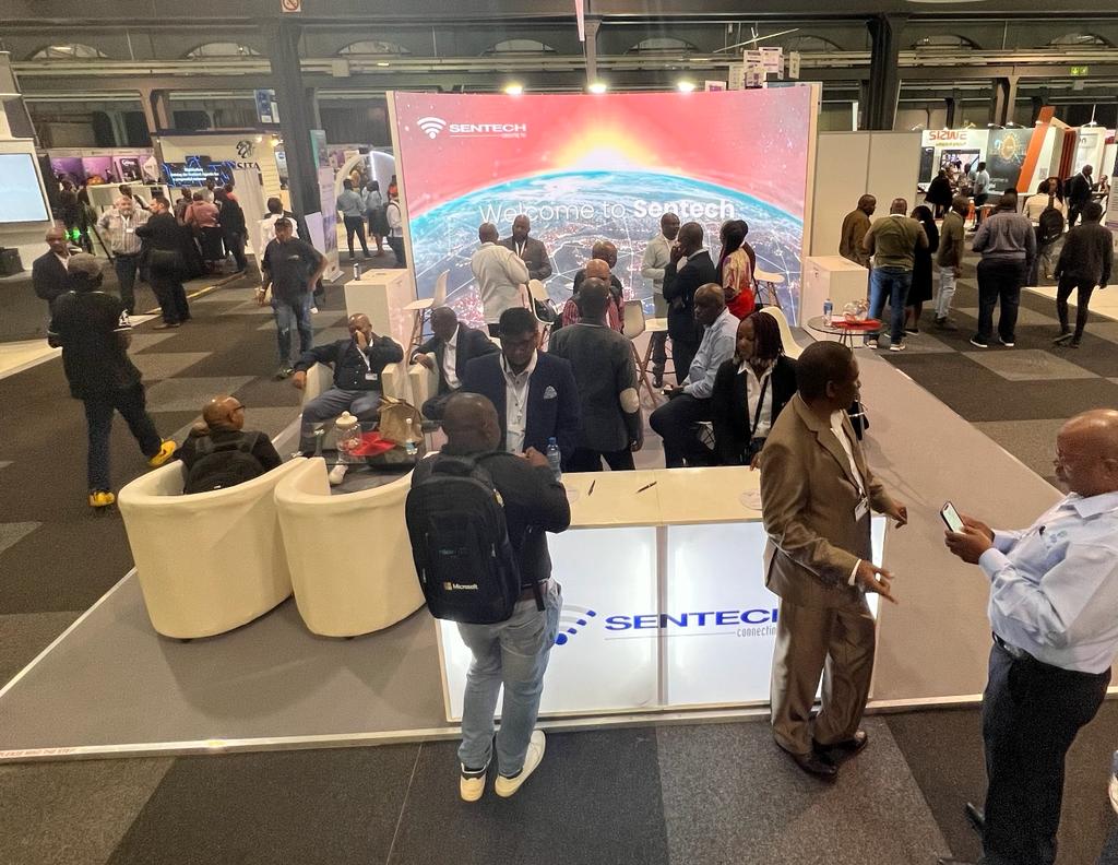 SentechLtd's tweet image. Our CEO, Mlamli Booi, live on SABC News &amp;amp; a glimpse of the experience around the SENTECH stand at GovTech 2022. 

#GovTech22