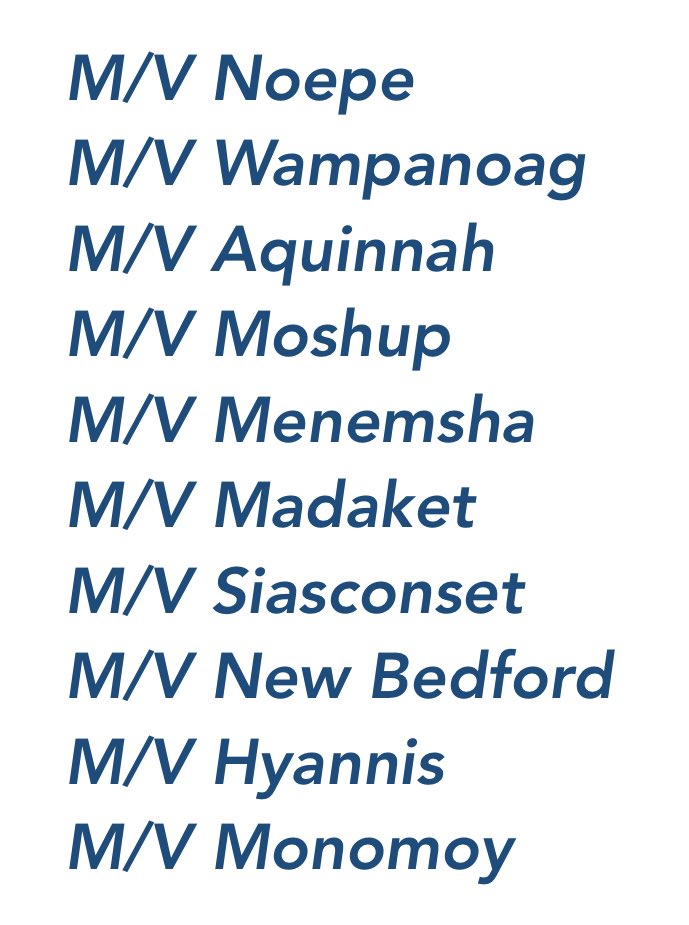 Sadly, the rumors are true - Boaty McBoatface, Ferry McFerryface, and Steamy McSteamface didn’t make the short list of names for our two new vessels. Here are the ones that did; our Board will be making their choices later this month.