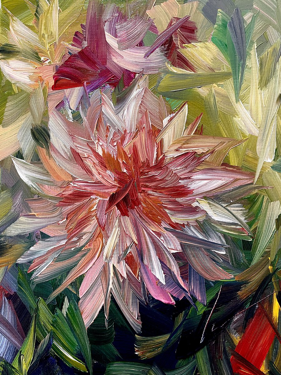 ᴀʏᴏᴋᴀ on Twitter "RT verakoberart My painting of dahlias 🖼🎨🌸 Art
