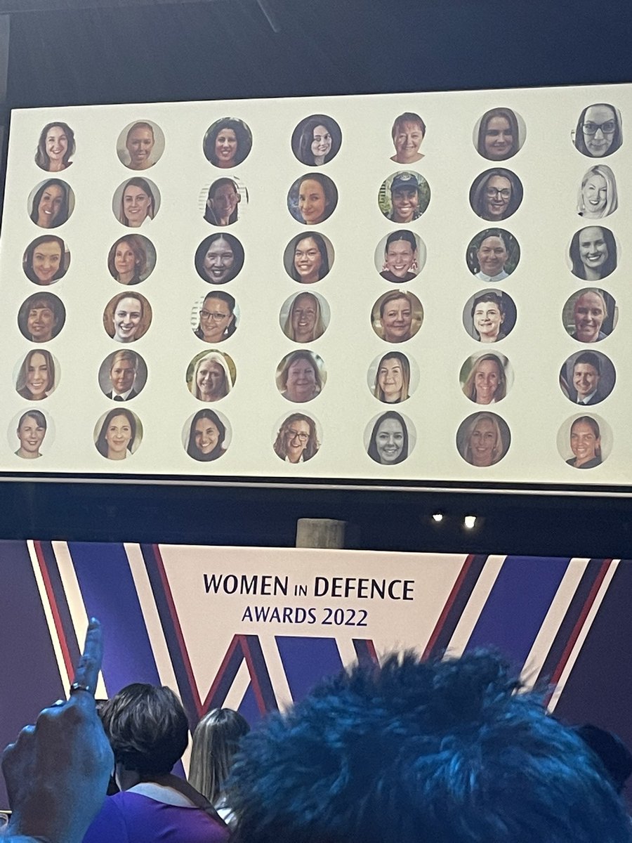 What an amazing and inspirational evening at the <a href="/austdefence/">Aus Defence Magazine</a>  Women in Defense awards .  Thank you Hanwha for hosting us from @deakin #WIDA2022