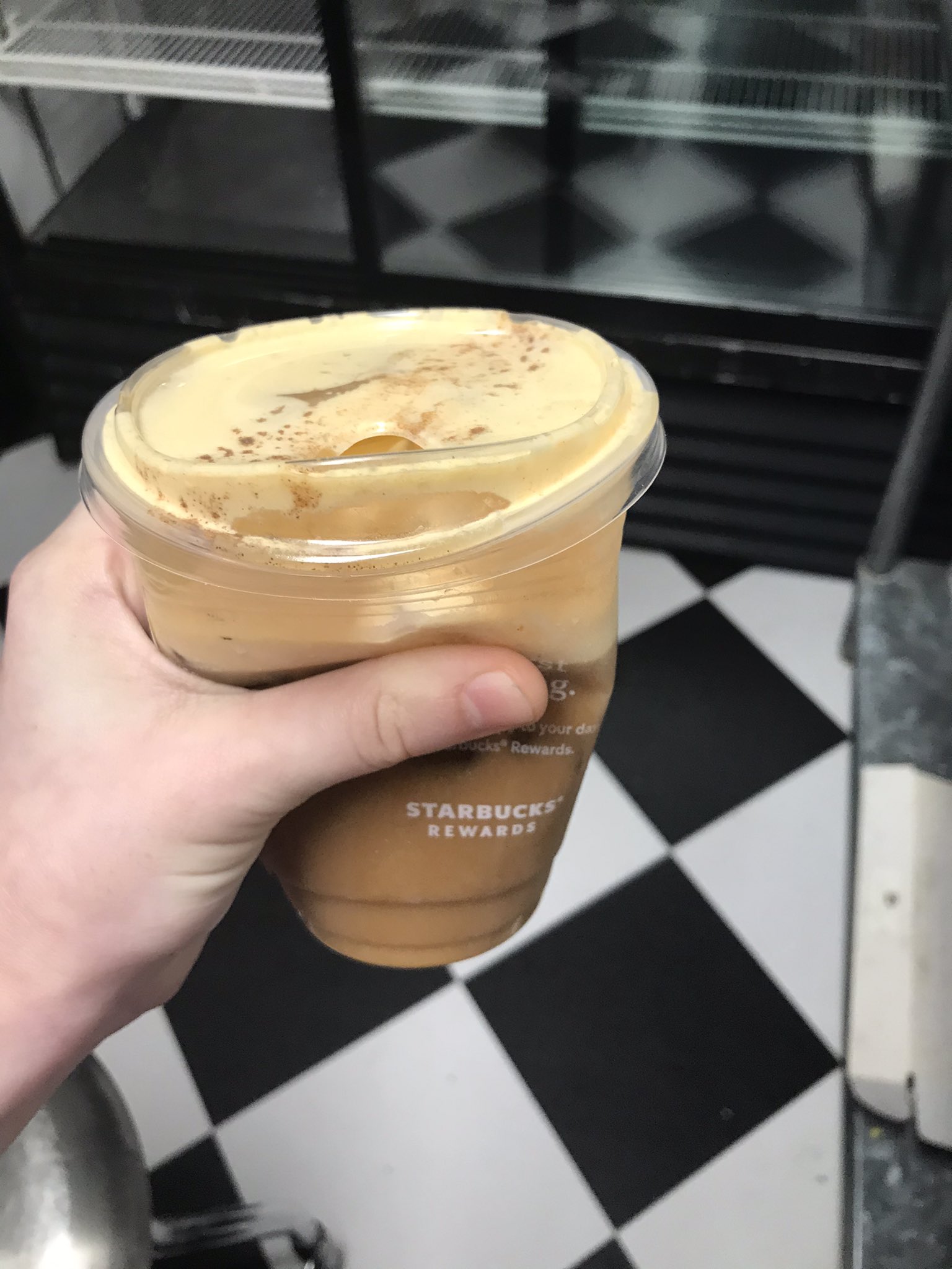 ANDY!!! is trying his best on Twitter "Hashtag coffee hashtag pumpkin