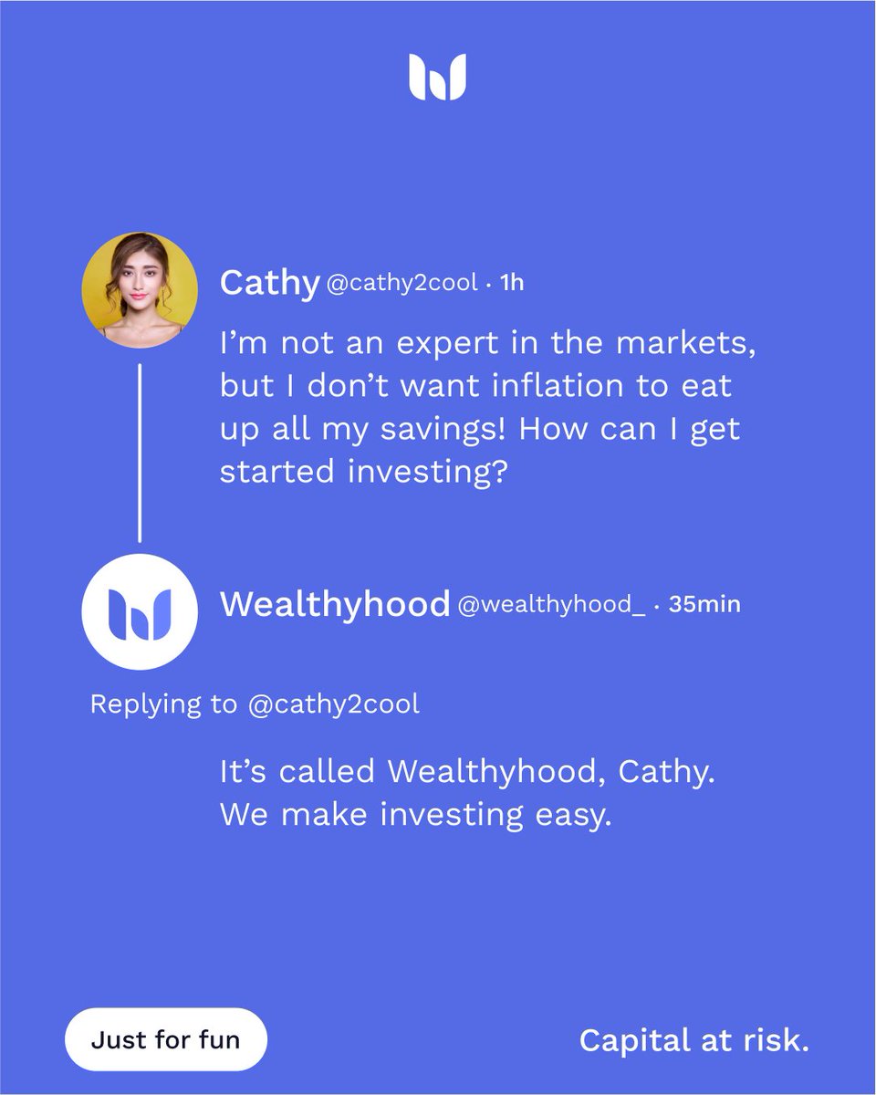 We got you covered Cathy. 😎

#stocks #inflation #portfolio #wealthyhood