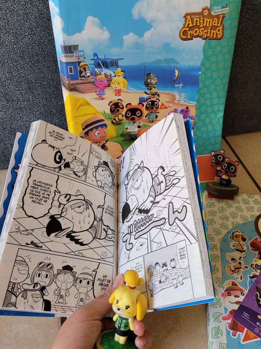 LePerchoirAC's tweet photo. 📖 Le manga #ACNH est désormais disponible partout ! Autant vous dire qu'on le trouve plutôt déjanté et vous ?

Le tome 2 sortira lui le 7 décembre. https://t.co/ABS6227zZ7