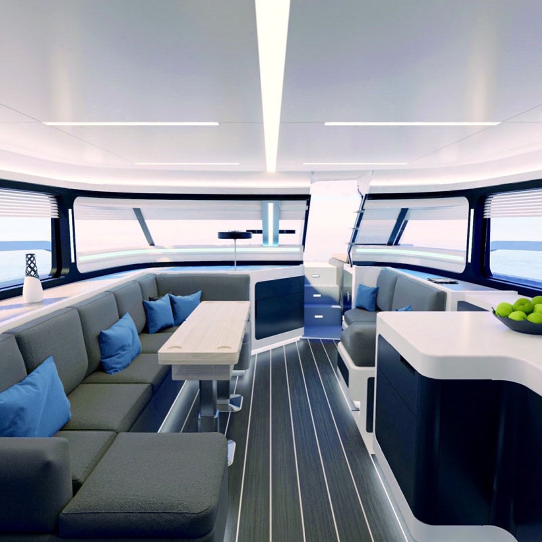 yachtlifetravel's tweet photo. VOLANT YACHTS - VOLCAT43 POWER CATAMARAN
#yatch #yatchlife #yatchclub #yatchs #yatching #design #designinspiration #designdeinteriores #designoftheyear https://t.co/H04IVR5PZT