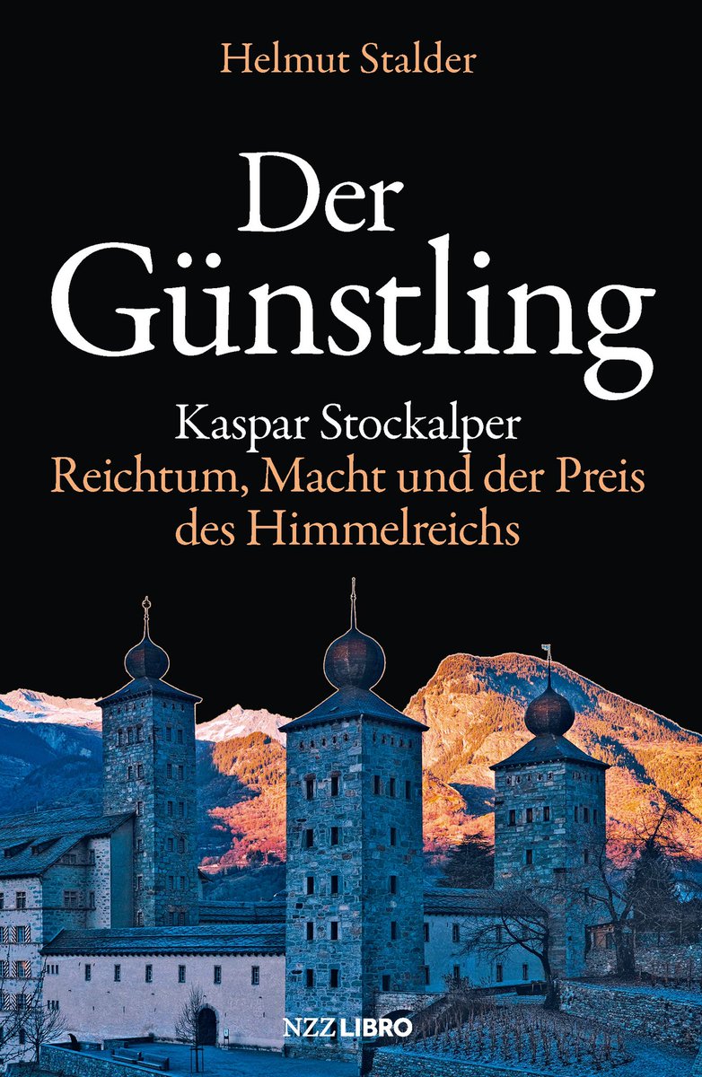 NZZLibro's tweet photo. Auch über 300 Jahre nach seinem Tod ist Kaspar Stockalper in Brig und am Simplon allgegenwärtig. In seinem Buch "Der Günstling. Kaspar Stockalper – Reichtum, Macht und der Preis des Himmelreichs" lässt Helmut Stalder die Welt des 17. Jahrhunderts lebendig werden. https://t.co/Z2kZKEsOEU