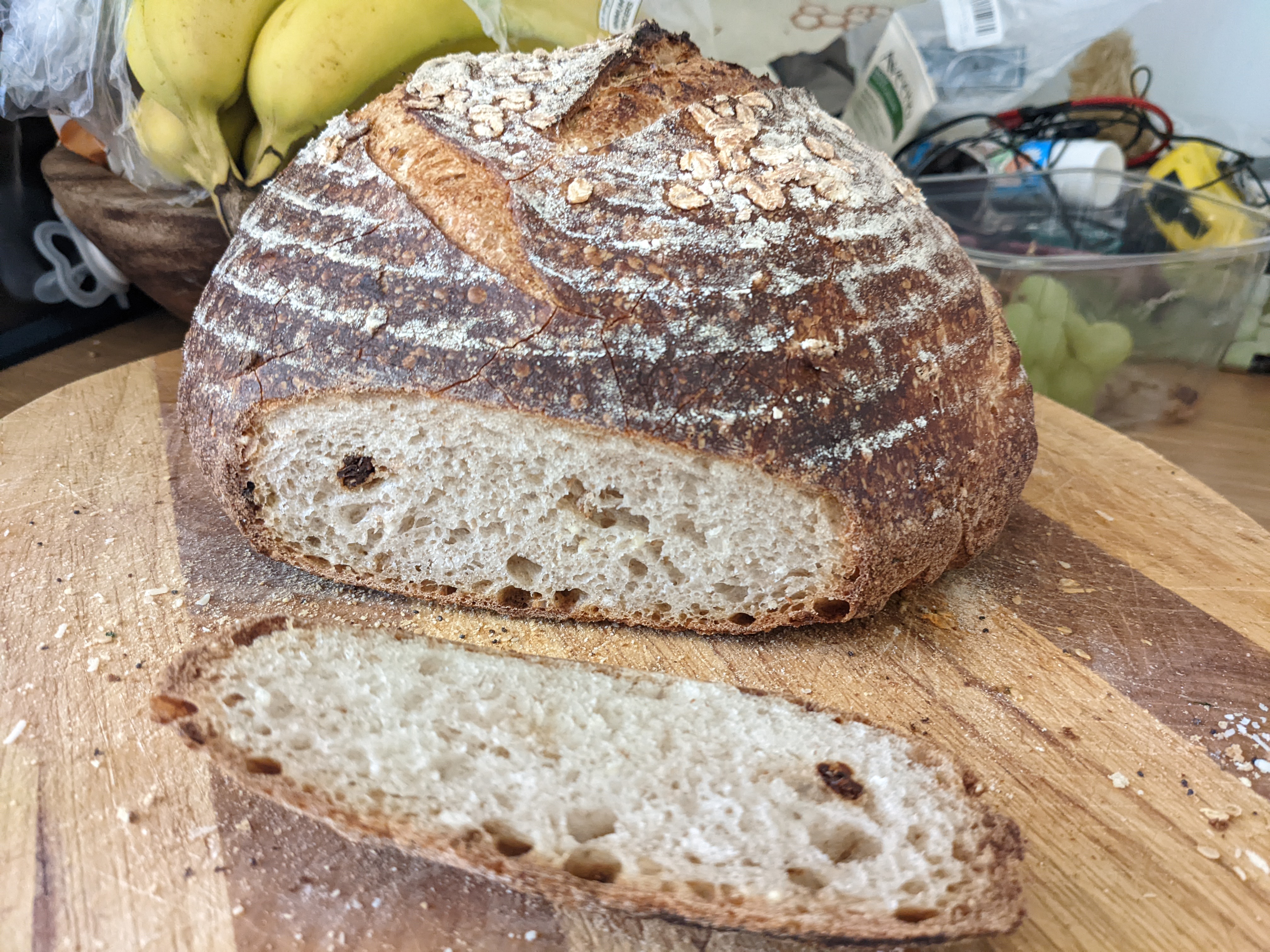 olive sourdough loaf