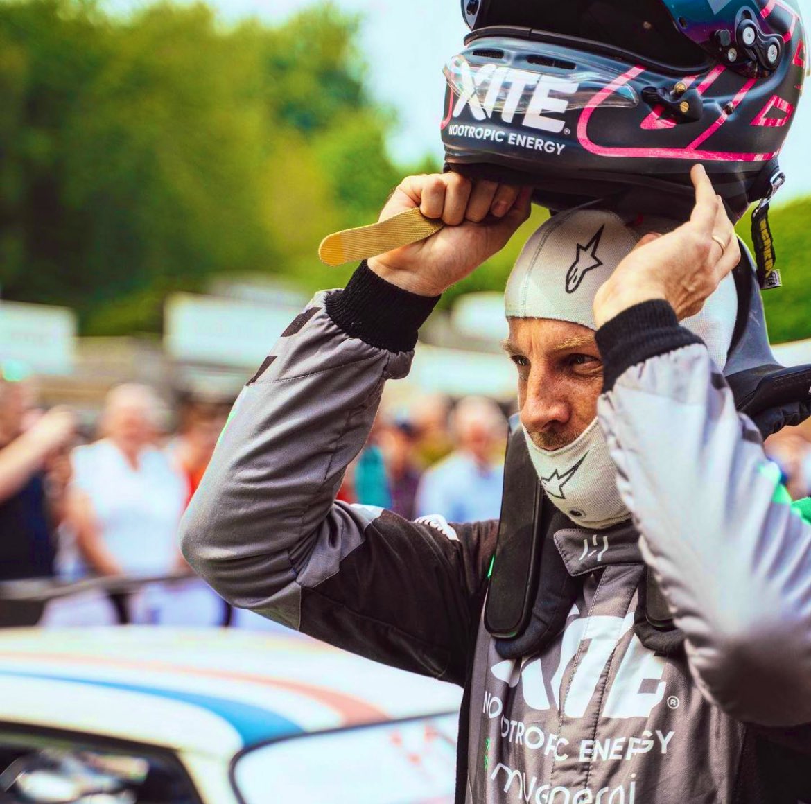 dnlcrssmdsgn's tweet photo. Not long until @JensonButton gets in for his @NitroRallycross weekend 

#liverydesign #helmetdesign #suitdesign #xiteenergy #nitrorx https://t.co/nwxh6TYYl3