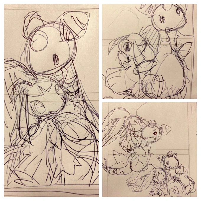 今年はデンクチ描く!!!
どんなふたりを描こうかな〜 