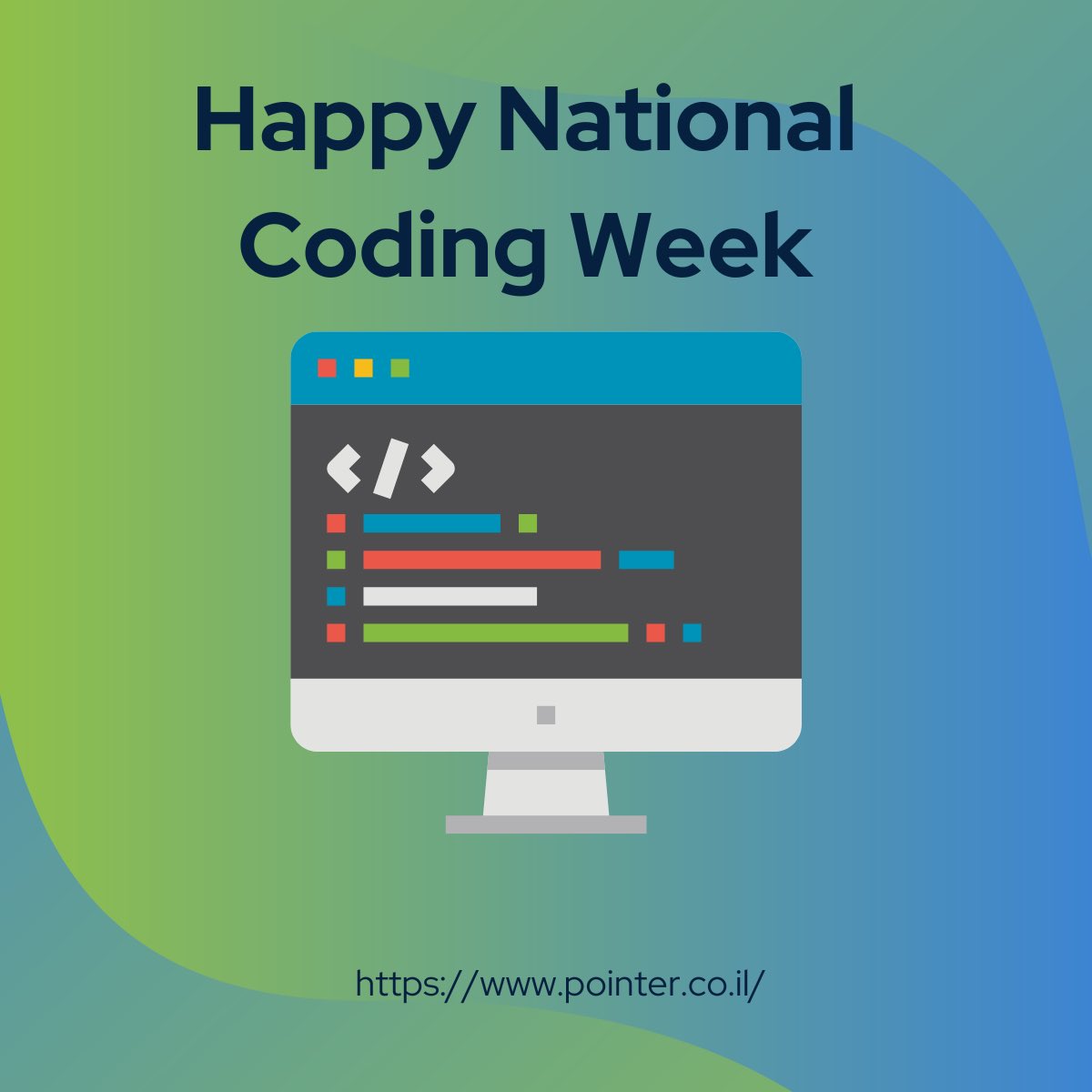 PointerSoftware's tweet image. Today is the first day of National Coding Week!
Knowing how to code is becoming synonymous with knowing how to read and write. Our developers are all strong advocates for the education and development of new developers.
#NationalCodingWeek #developers #JAVAdeveloper #tech #IT