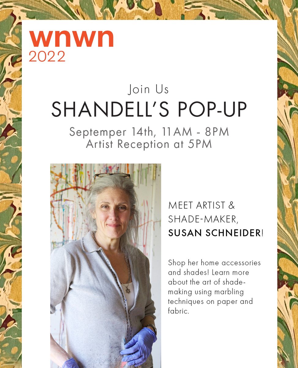 CurreyCo's tweet photo. TODAY at @NYDC It's time for one of the best design events in New York--What's New What's Next! Join us on the 5th floor Suite 506 for Shandell's Pop-Up! #200lex #wnwn #curreyco https://t.co/uRt1GoFmYo