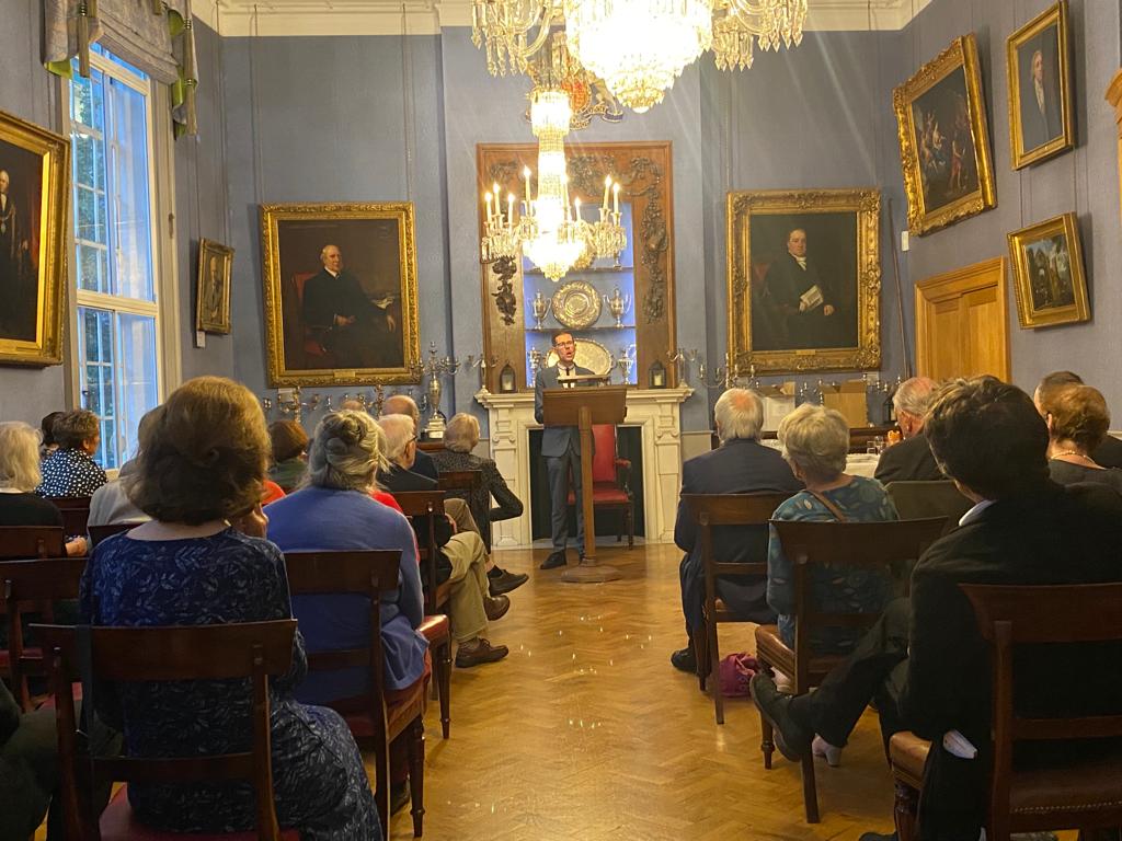 wexfordopera's tweet photo. Thank you to all our wonderful UK Friends who braved the rain to attend our In Conversation with @francescocillu1.
We look forward to our Dublin Friends In Conversation on September 21st in the @RIAdawson.
#WFO2022
#WFO71 https://t.co/Ro3s66XxmE