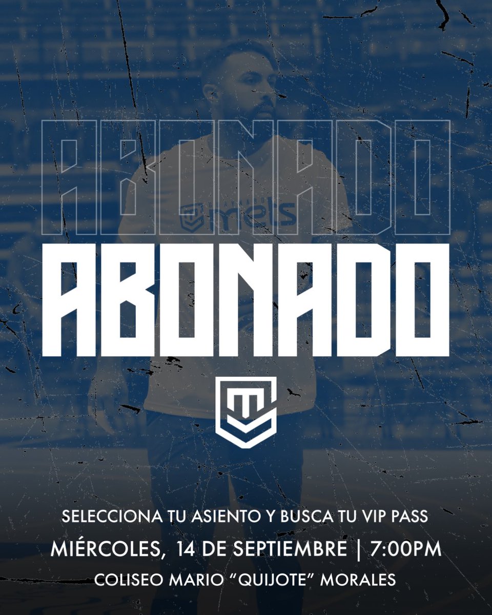 MetsVoleibol's tweet photo. ¡Atención Abonados! 

Esta noche los esperamos desde las 7:00PM para nuestra tradicional actividad de abonados. 

📍 Mets Pavilion, Coliseo Mario “Quijote” Morales 

✅ Selecciona tu asiento 💺 

✅ Recoge tus VIP Pass 🎟 

✅ Conoce 🤜🤛 a nuestros jugadores 

¡Te esperamos! https://t.co/eLBJ6RbQ3g