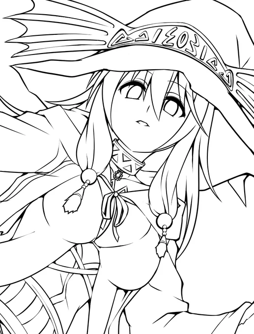 エリアル描いてるよ 