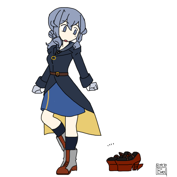 ゴトランド(艦これ) 「#ゴトランド進水日 再掲していいと聞いて! 」|bael38のイラスト