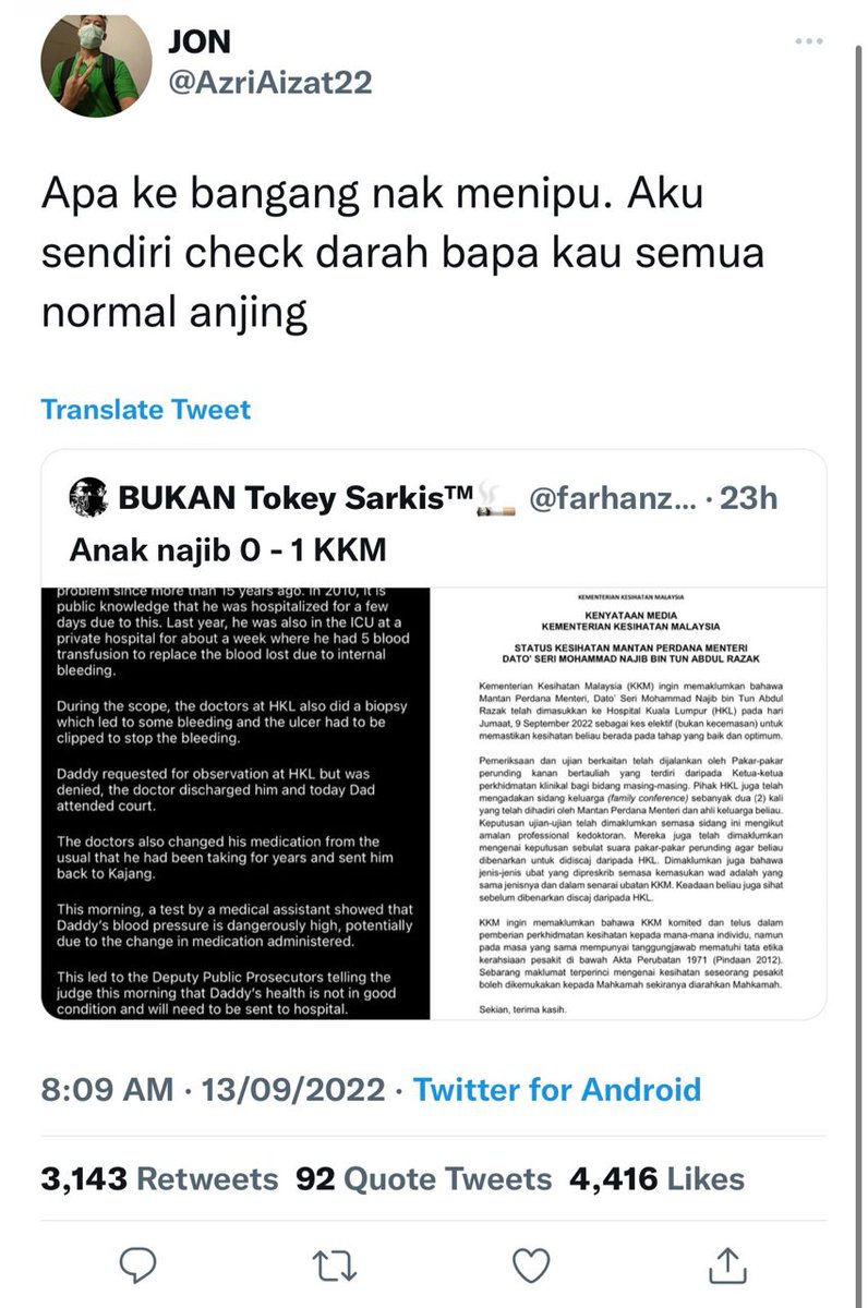 PakLangFBO's tweet photo. @AzriAizat22 Ko tunggu... https://t.co/HGBMIrjDxi