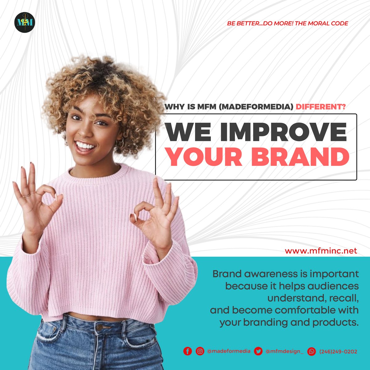 MFMDESIGN_'s tweet image. In a society where entrepreneurship has taken off, we want to be seen as the modern firm thatll go beyond for your projects. #design #graphicdesign #projects #madeformedia #share #marketing #digitalmarketing #branding #business